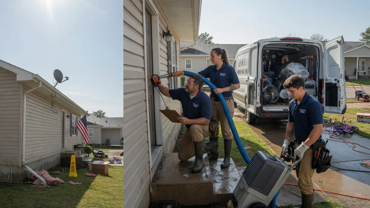 Ceiling Water Damage Restoration in New Haven, WV near me
